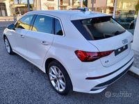 Usata Audi A3 Advanced 116 CV (85 kW) 2024 Bianco pastello Berlina