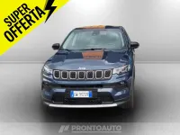 Nuova Jeep Compass Altitude 130 CV (95 kW) 2025 Nerosedili in tessuto e tecnopelle neri con cuciture grigie SUV