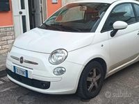 Usata Fiat 500 75 CV (55 kW) 2008 Bianco Berlina