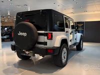 Usata Jeep Wrangler Sahara 200 CV (147 kW) 2016 Bianco SUV