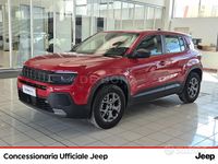 Usata Jeep Avenger Longitude 101 CV (74 kW) 2023 Rosso SUV