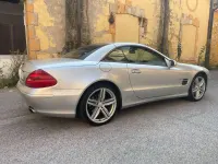 Usata Mercedes SL500 306 CV (225 kW) 2003 Argento Cabrio