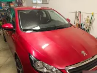 Usata Peugeot 308 110 CV (80 kW) 2016 Rosso Berlina