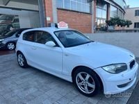 Usata BMW 120 Coupé 177 CV (130 kW) 2007 Bianco Coupé