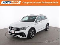 Usata VW Tiguan R-line 150 CV (110 kW) 2020 Bianco SUV