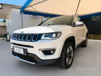 Usata Jeep Compass Limited 140 CV (102 kW) 2018 Bianco SUV