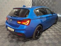 Usata BMW 118 M Sport 136 CV (100 kW) 2018 Blu Utilitaria