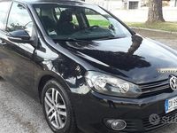 Usata VW Golf VI Comfortline 110 CV (80 kW) 2009 Nero Utilitaria