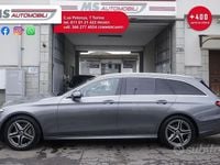 Usata Mercedes E220 Premium Plus 200 CV (147 kW) 2022 Grigio scuro Station wagon