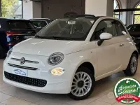 Usata Fiat 500C Lounge 69 CV (50 kW) 2018 Bianco Cabrio