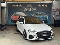 Usata Audi A3 S-Line 150 CV (110 kW) 2022 Bianco Berlina