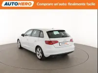 Usata Audi A3 Ambition 150 CV (110 kW) 2015 Bianco Berlina