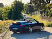 Usata Porsche 911 Carrera Cabriolet 300 CV (220 kW) 2001 Blu/azzurro Cabrio