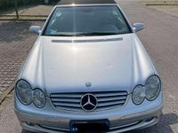 Usata Mercedes CLK200 Elegance 163 CV (119 kW) 2004 Argento Cabrio