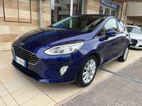 Usata Ford Fiesta Titanium 86 CV (63 kW) 2017 Blu Utilitaria