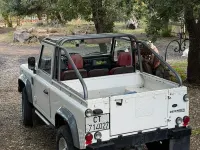 Usata Land Rover Defender 1986 Bianco SUV