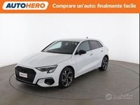 Usata Audi A3 Advanced 204 CV (150 kW) 2022 Bianco Berlina