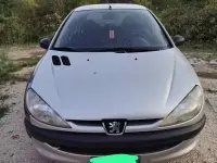 Usata Peugeot 206 75 CV (55 kW) 2001 Grigio Berlina