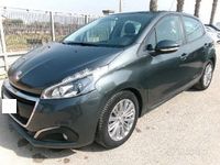 Usata Peugeot 208 Allure 74 CV (54 kW) 2018 Grigio Utilitaria