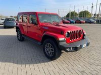 Usata Jeep Wrangler Unlimited Sahara 379 CV (278 kW) 2021 Rosso SUV