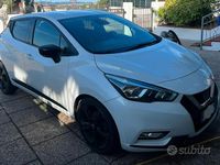 Usata Nissan Micra Tekna 90 CV (66 kW) 2017 Bianco Utilitaria