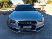 Usata Audi A5 S-Line 190 CV (139 kW) 2017 Grigio Coupé
