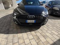 Usata Audi A3 Advanced 150 CV (110 kW) 2020 Nero Berlina