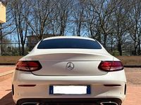 Usata Mercedes C220 Premium 194 CV (142 kW) 2019 Bianco Coupé