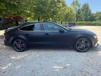 Usata Audi A7 Sportback Ambiente 245 CV (180 kW) 2012 Nero opaco wrap (argento met) Utilitaria