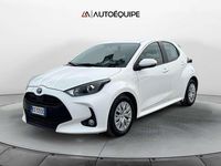 Usata Toyota Yaris Hybrid Active 116 CV (85 kW) 2021 Bianco Utilitaria