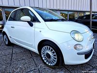 Usata Fiat 500 Lounge 69 CV (50 kW) 2009 Bianco Cabrio