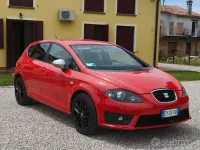 Usata Seat Leon FR 170 CV (125 kW) 2009 Rosso Utilitaria