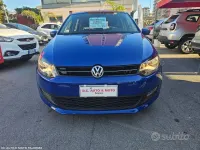 Usata VW Polo Comfortline 75 CV (55 kW) 2013 Blu Utilitaria