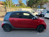 Usata Smart ForFour Brabus 90 CV (66 kW) 2016 Rosso Utilitaria