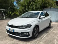 Usata VW Polo R-line 90 CV (66 kW) 2021 Bianco Utilitaria
