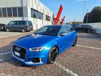 Usata Audi RS3 Ambiente 400 CV (294 kW) 2017 Blu ara effetto cristallo Berlina
