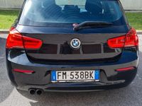 Usata BMW 120 184 CV (135 kW) 2017 Nero Utilitaria