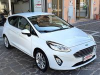 Usata Ford Fiesta Titanium 86 CV (63 kW) 2019 Bianco Berlina