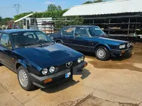 Usata Alfa Romeo Alfetta 1981 Bluazzurro