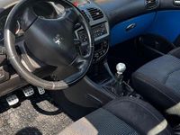 Usata Peugeot 206 CC 109 CV (80 kW) 2005 Blu Cabrio