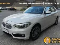 Usata BMW 116 Sport Line 116 CV (85 kW) 2018 Bianco Utilitaria