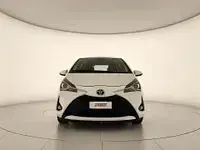Usata Toyota Yaris Active 101 CV (74 kW) 2018 Bianco Utilitaria