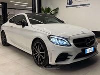Usata Mercedes C200 Premium Plus 184 CV (135 kW) 2020 Bianco Coupé