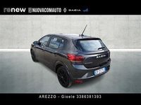 Usata Dacia Sandero Essentiel 100 CV (73 kW) 2023 Grigio scuro Utilitaria