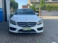 Usata Mercedes C220 Premium 170 CV (125 kW) 2015 Bianco Station wagon