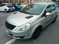Usata Opel Corsa Club 65 CV (47 kW) 2010 Argento Utilitaria