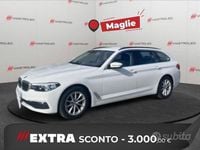 Begagnad BMW 518 150 HK (110 kW) 2019 Vit Kombi