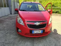 Begagnad Chevrolet Spark LT 82 HK (60 kW) 2010 Röd Halvkombi
