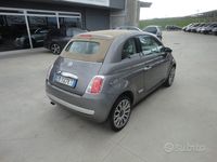 Usata Fiat 500 Lounge 2012 Grigio Cabrio
