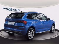 Usata Skoda Kamiq Style 110 CV (80 kW) 2023 Blu race metallizzato SUV